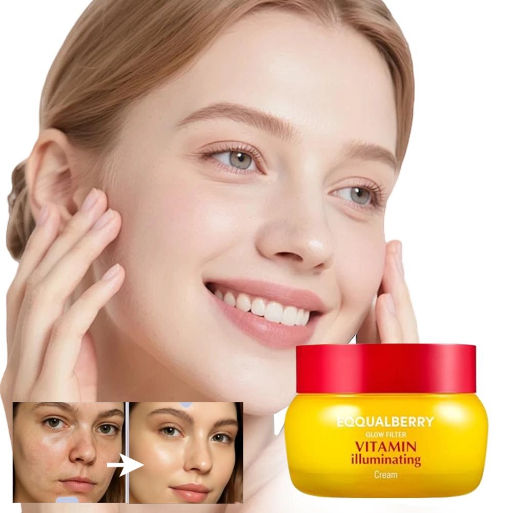 Vitamin C Serum Face - Crème éclaircissante pour le visage à