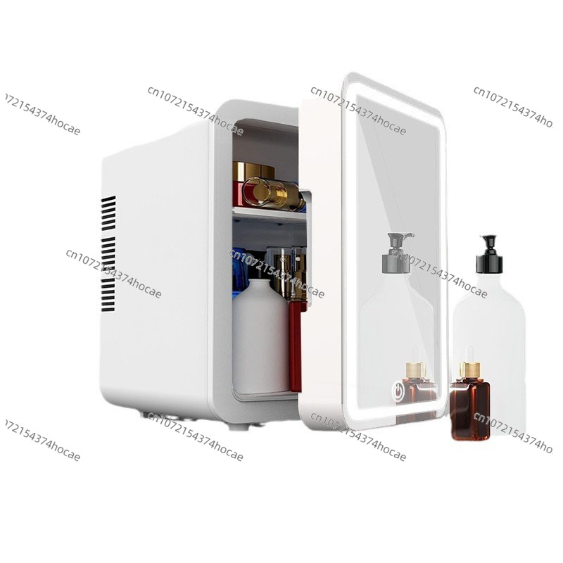 Beauty Makeup Fridge - Mini-réfrigérateur double usage avec miroir de