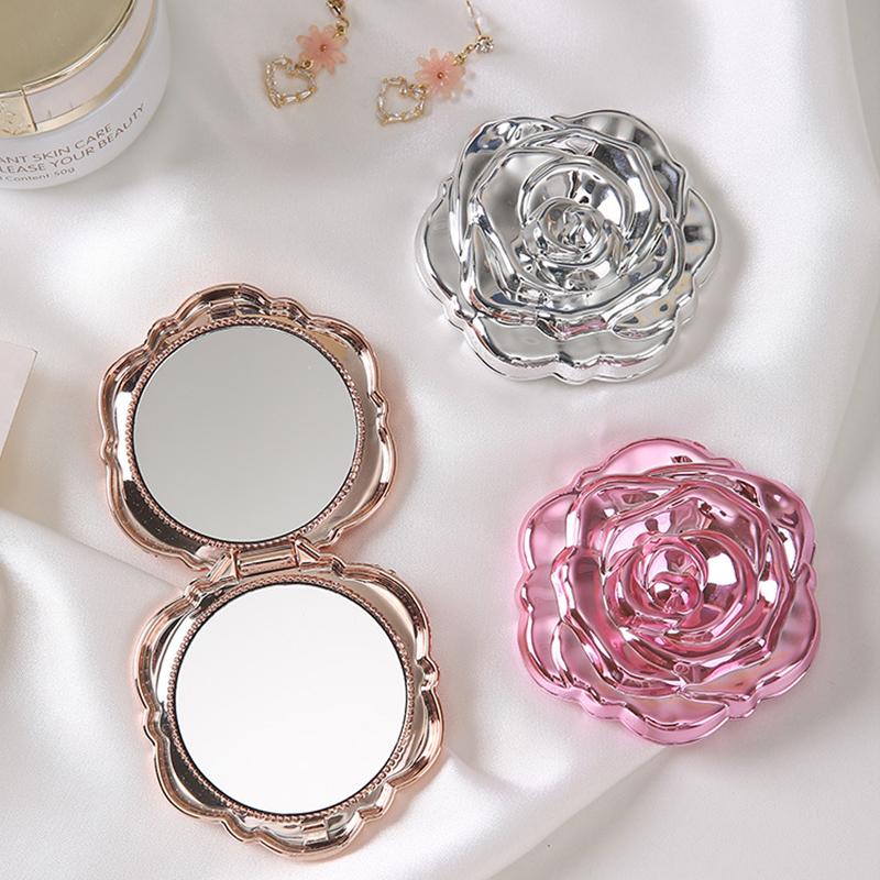 Beauty Rose Makeup - Miroirs de poche double face, outil