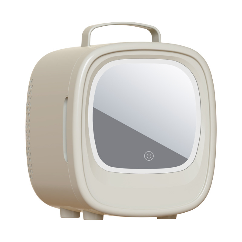 Beauty Makeup Fridge - Mini-réfrigérateur portable rose pour maquillage, cosmétiques
