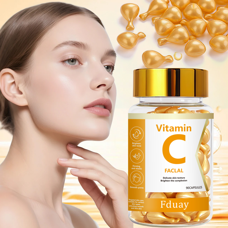 Vitamin C Serum Face - Essence en capsules hydratante en profondeur