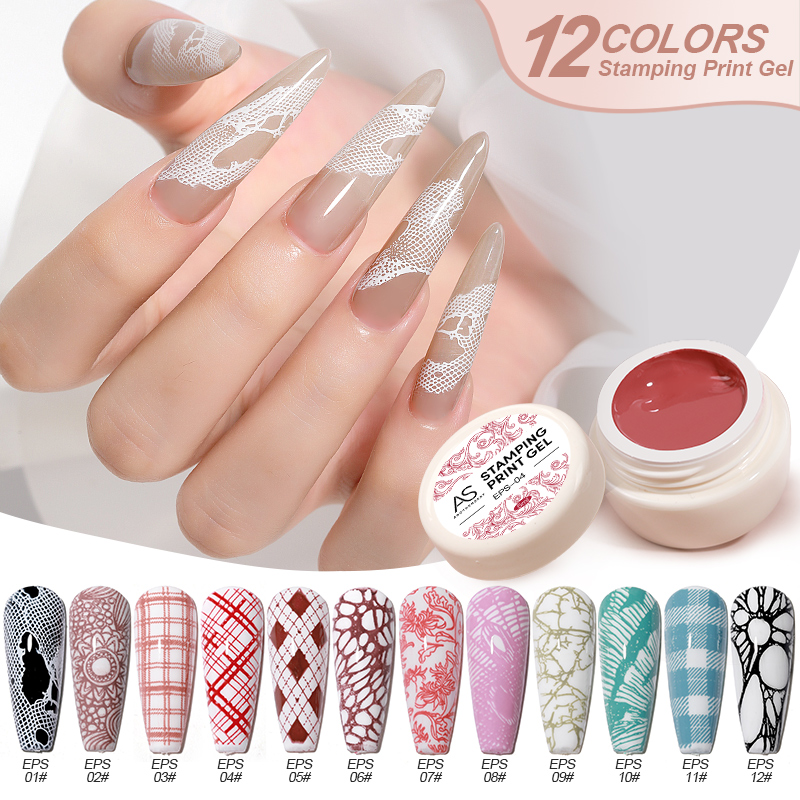Ensemble de vernis à ongles Ge - Nail Art Stamping Kit avis et prix