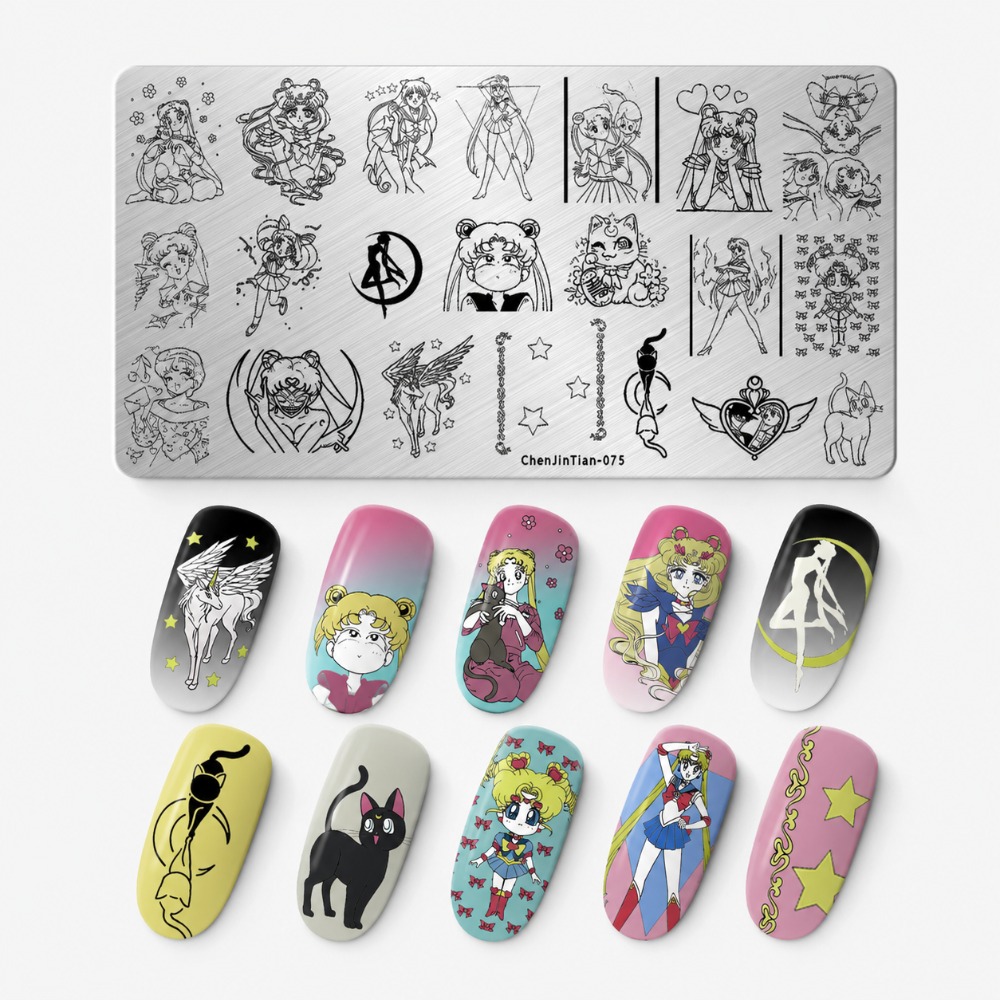 Plaque de tamponnage pour ongl - Nail Art Stamping Kit avis et prix