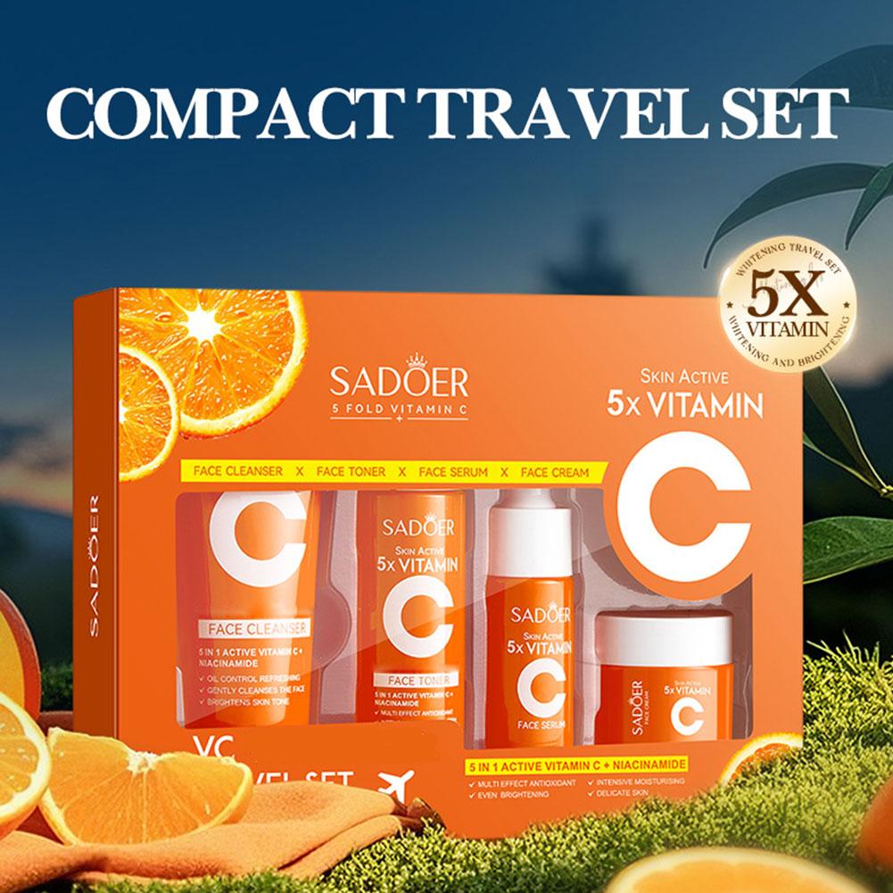 SADOER 4PCS Crème Visage Hydra - Vitamin C Serum Face avis et prix