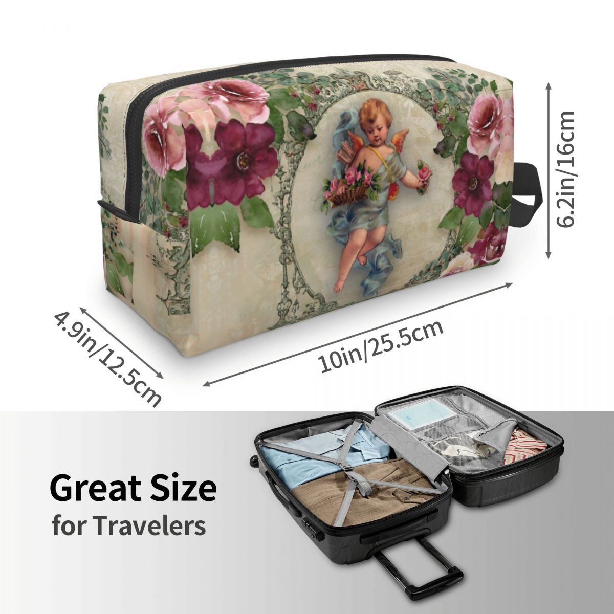 Sac à cosmétiques de voyage pe - Beauty Rose Makeup avis et prix