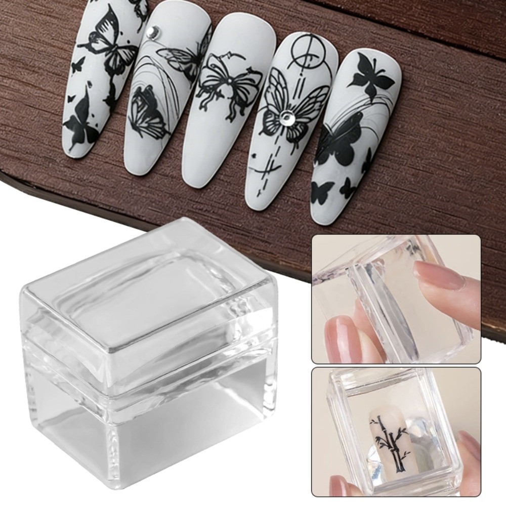 Nouvelles plaques transparente - Nail Art Stamping Kit avis et prix