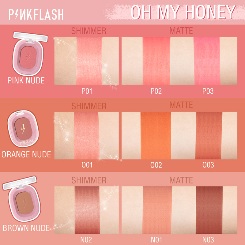PINKFLASH maquillage Blush mat - Beauty Makeup Korean avis et prix