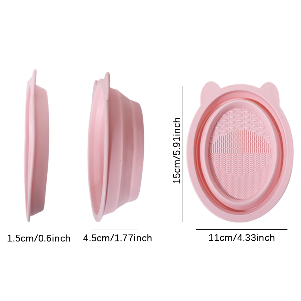 Bol de nettoyage pliable en si - Beauty Makeup Wholesale avis et prix