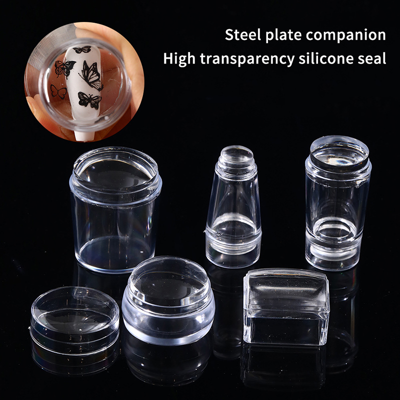 Kit de tamponnage transparent  - Nail Art Stamping Kit avis et prix