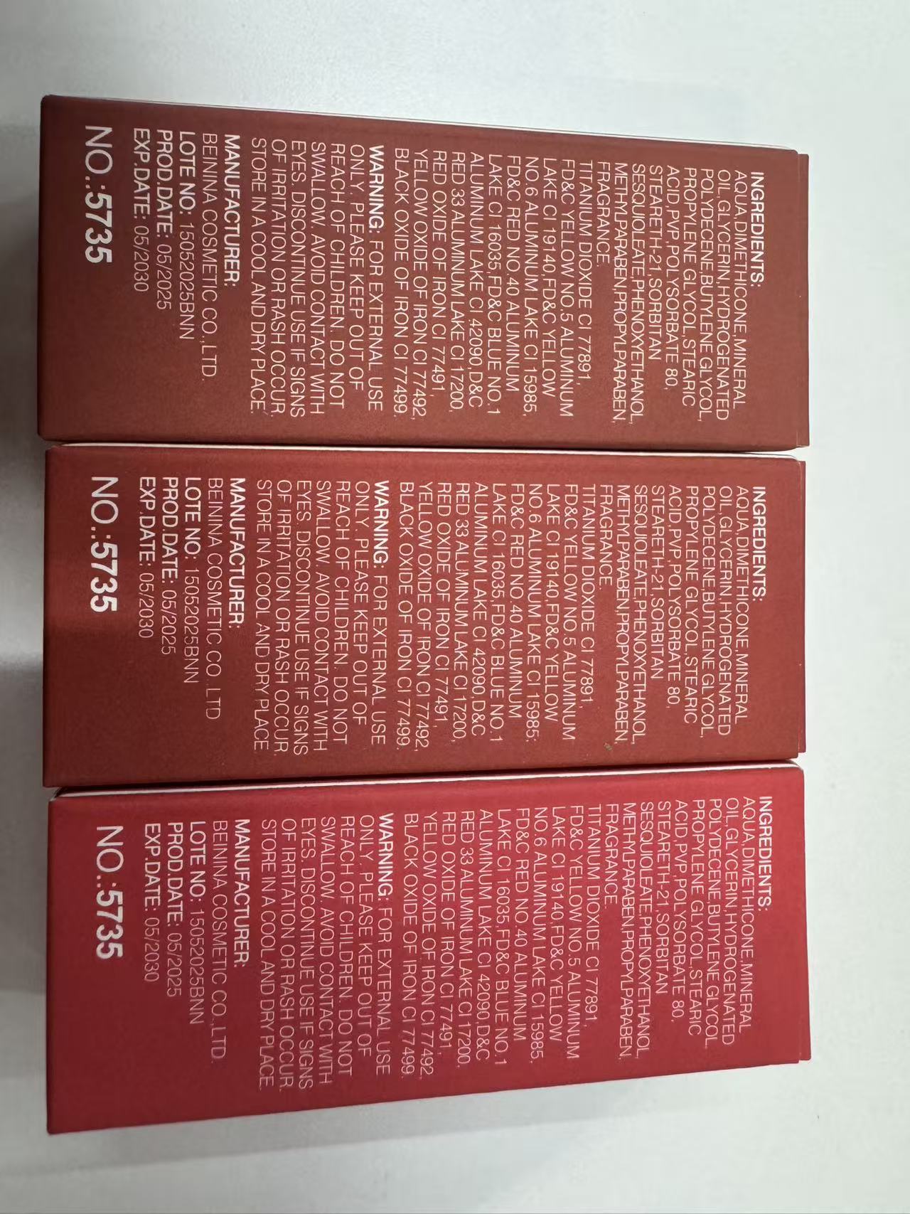 Coffret de rouge à lèvres mat  - Beauty Rose Makeup avis et prix
