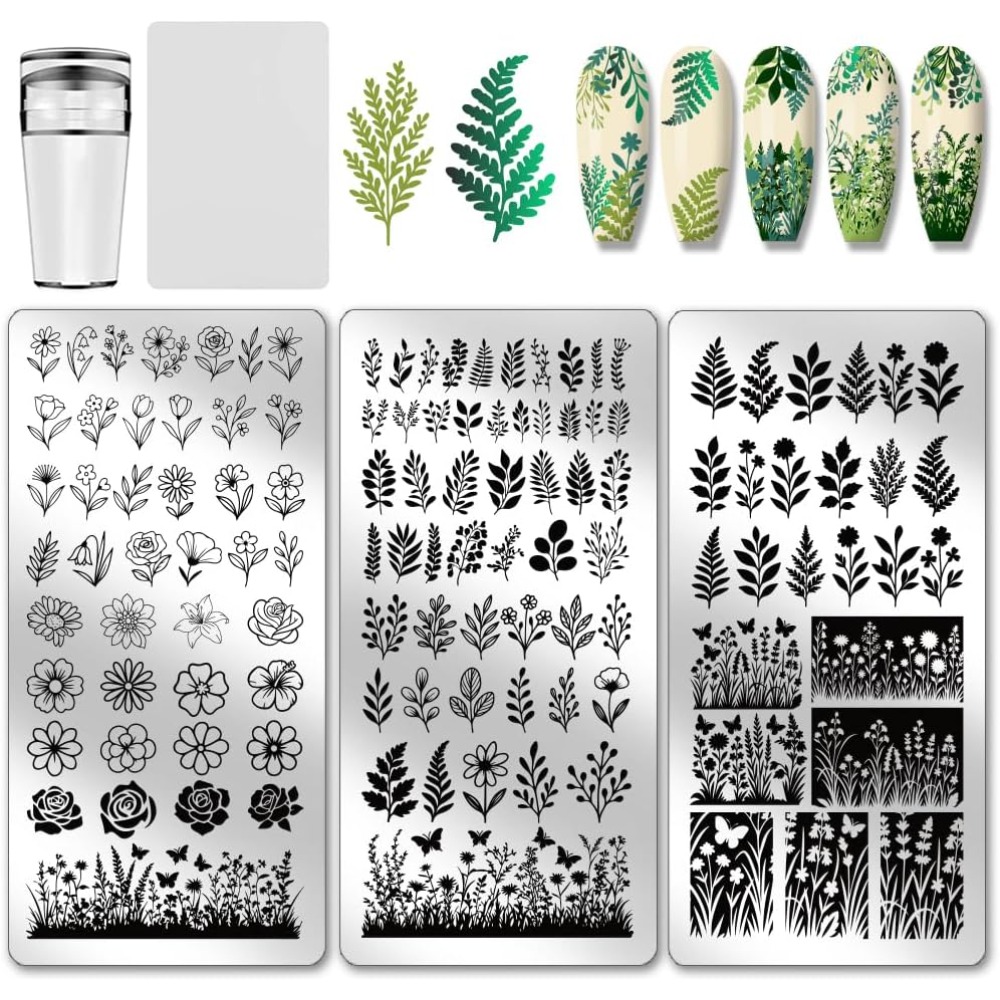 Plaques d'estampage pour ongle - Nail Art Stamping Kit avis et prix
