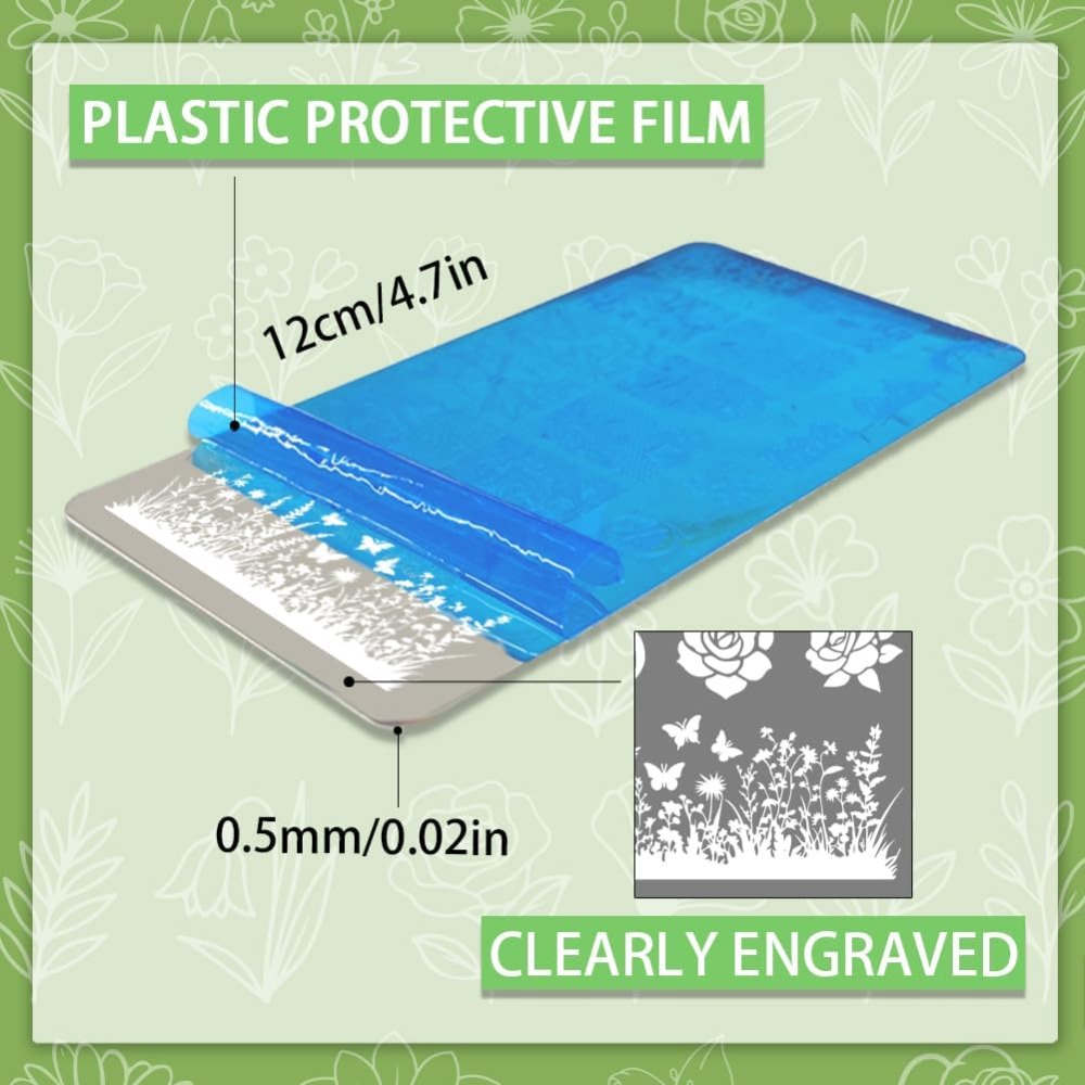 Plaques d'estampage pour ongle - Nail Art Stamping Kit avis et prix