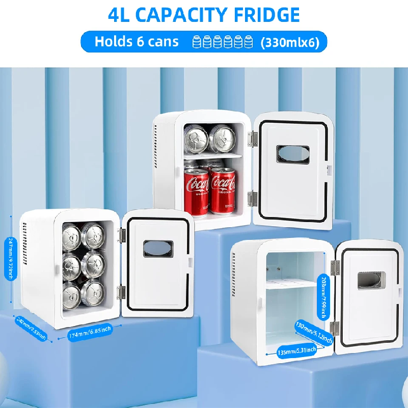 Mini-réfrigérateur portable 4L - Beauty Makeup Fridge avis et prix