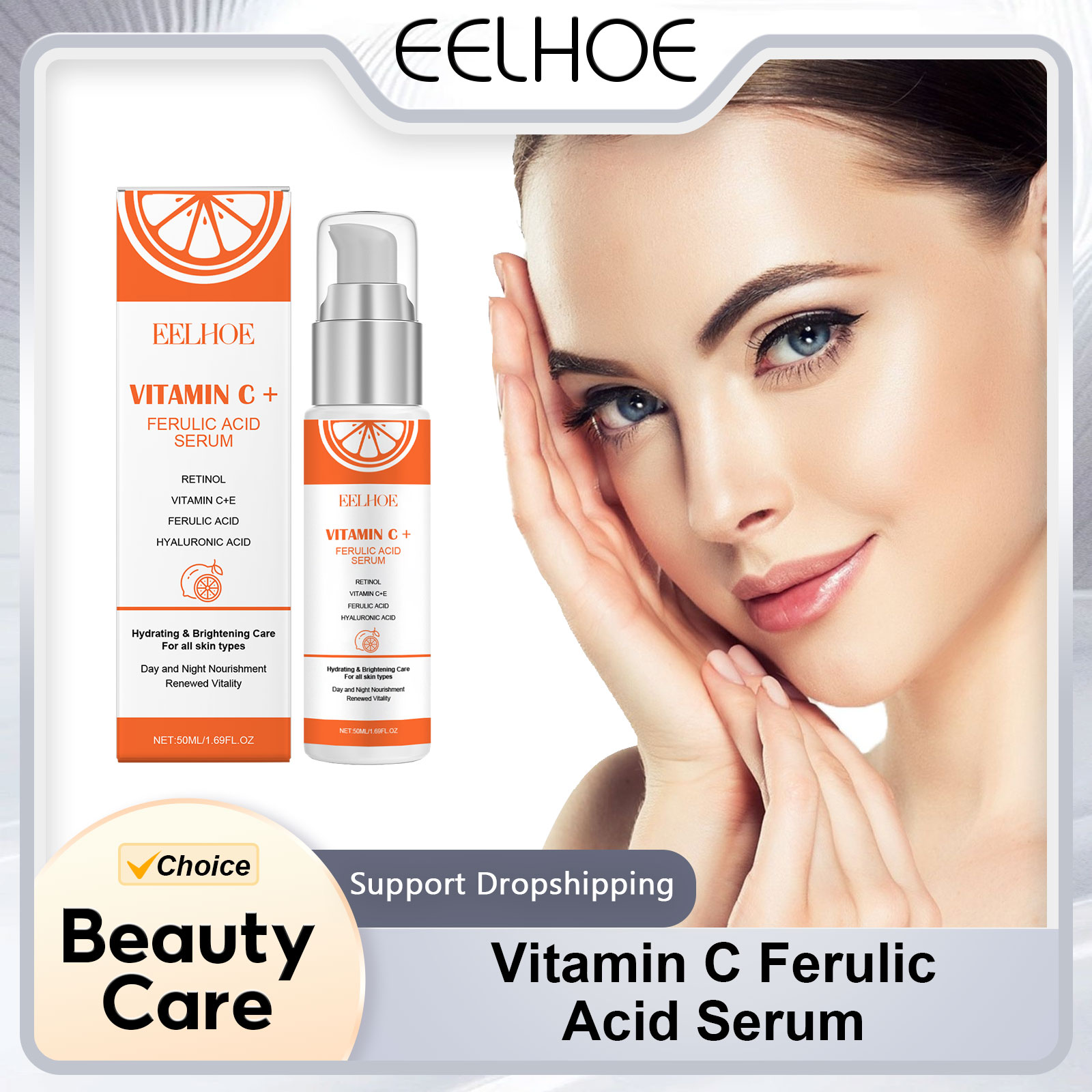 EELBathroom-Sérum à l'acide fé - Vitamin C Serum Face avis et prix