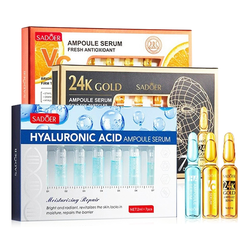 7 pièces/Kit SADOER Ampoule vi - Vitamin C Serum Face avis et prix
