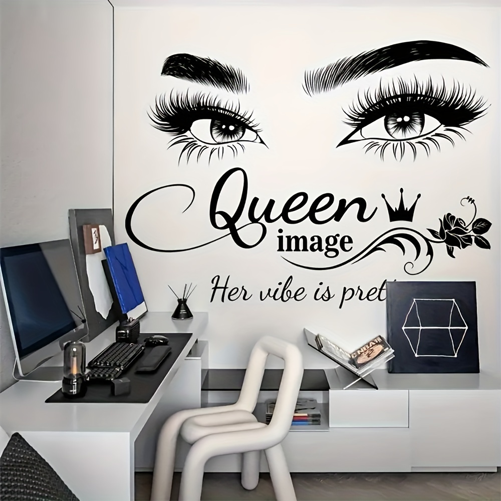 Autocollant mural élégant en f - Beauty Rose Makeup avis et prix