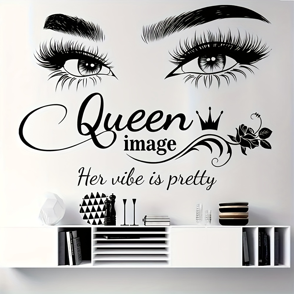 Autocollant mural élégant en f - Beauty Rose Makeup avis et prix